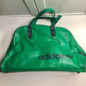 Vintage Adidas Gym Sports Bag - Green / Blue - Rare Color